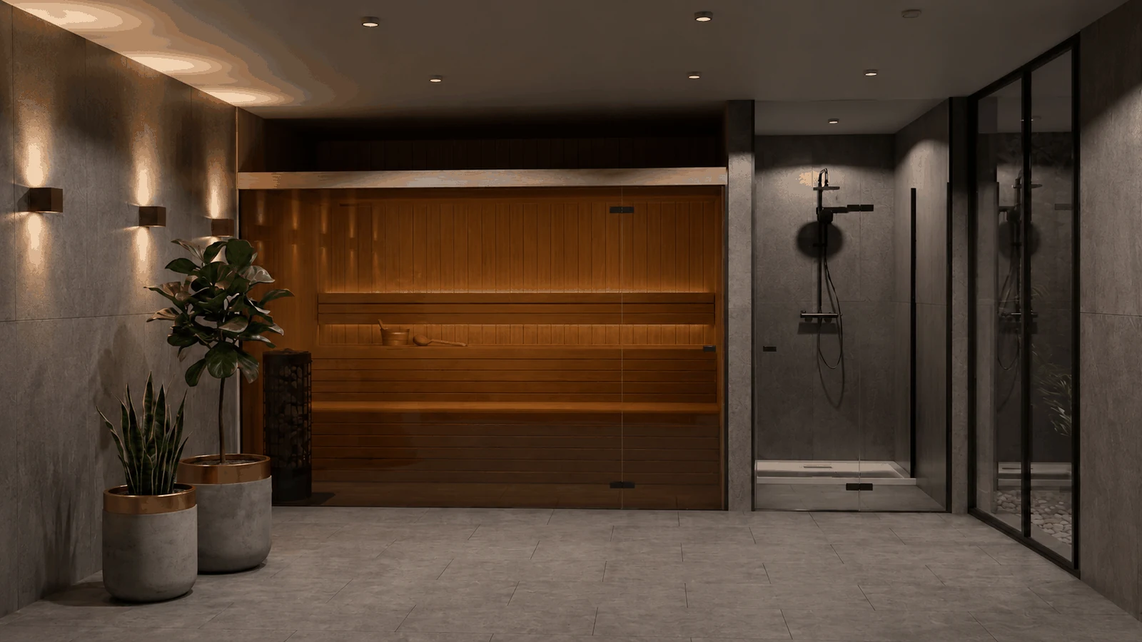 Sauna Domowa Premium – sauna premium Sautu Sauna Domowa Premium – sauna premium Sautu, Luksusowa sauna wewnętrzna, idealnie dopasowana do Twojej przestrzeni. Na wymiar.